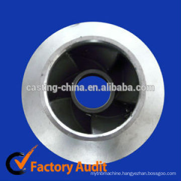 Customized investment casting closed impeller for water pump